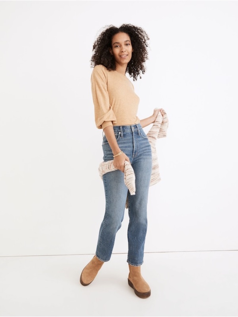 Madewell The Perfect Vintage Jean in Belbury Wash: TENCEL Denim Edition